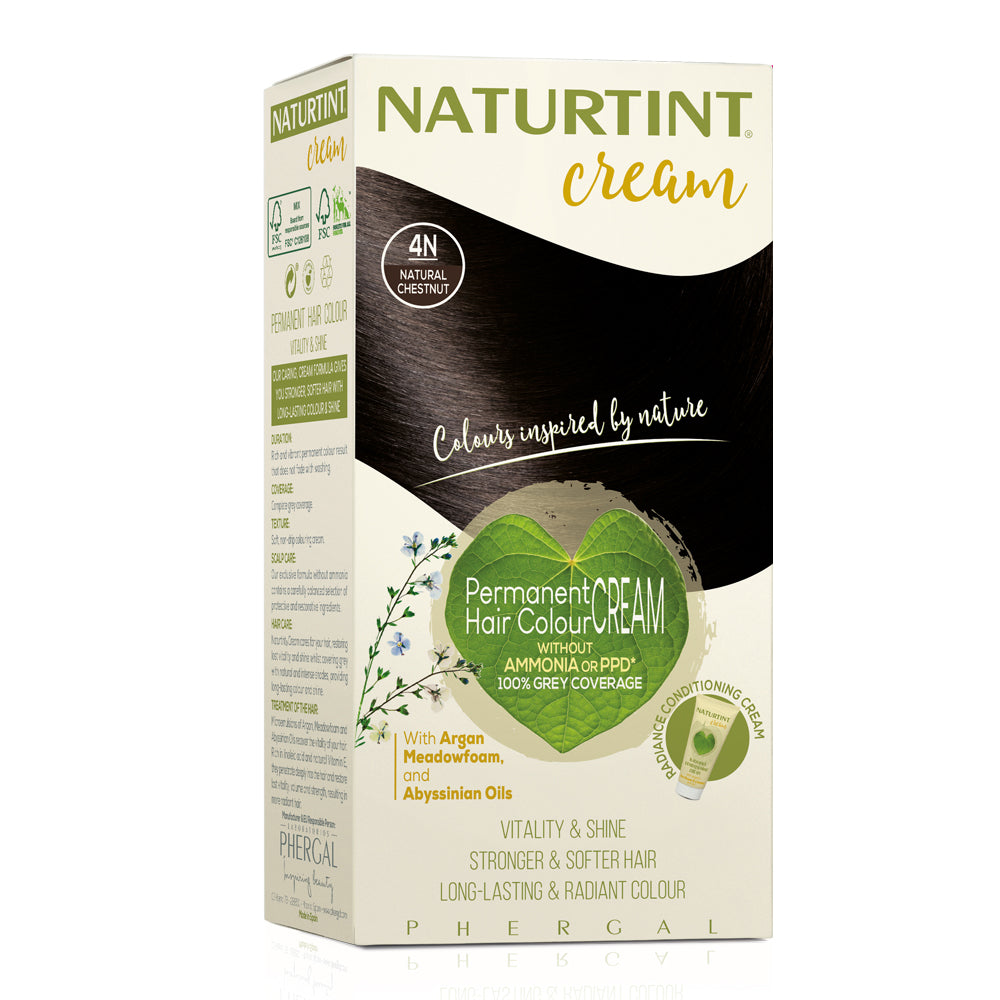 Naturtint Cream Hair Colour Cream - 4N Natural Chestnut