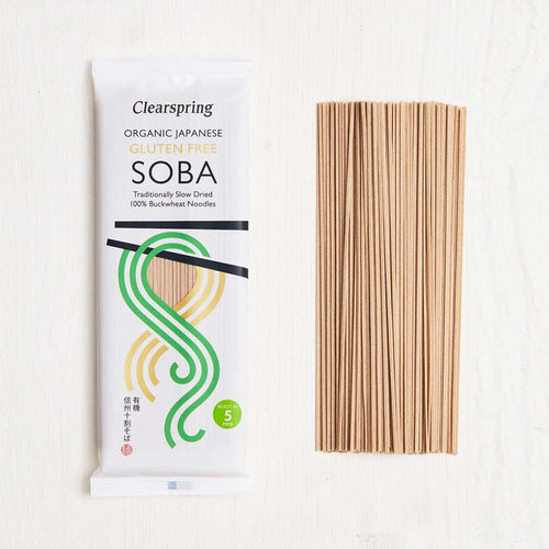 Clearspring Organic Japanese Gluten Free Soba Buckwheat Noodles