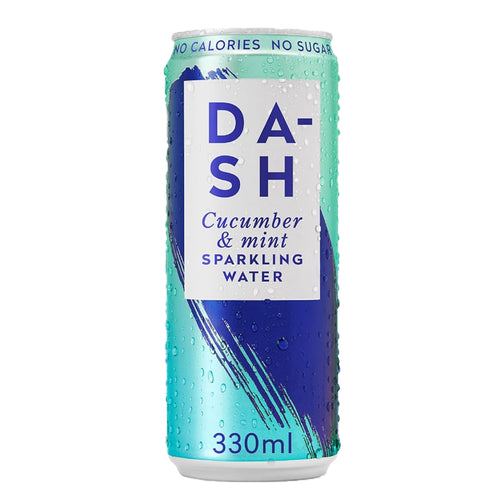 Dash Sparkling Water Cucumber &amp; Mint - 330ml