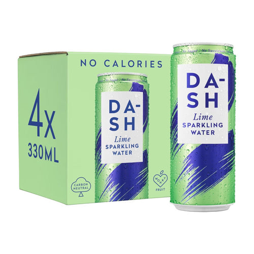 Dash Sparkling Water Lime Multipack