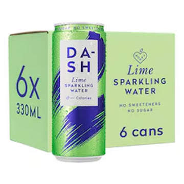 Dash Sparkling Water Lime Multipack