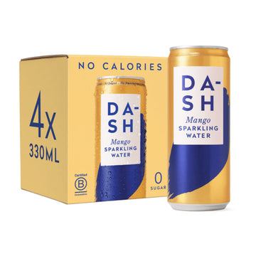 Dash Sparkling Water Mango Multipack