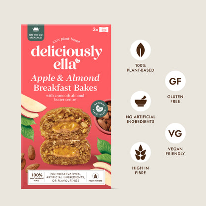 Deliciously Ella Apple &amp; Almond Breakfast Bakes