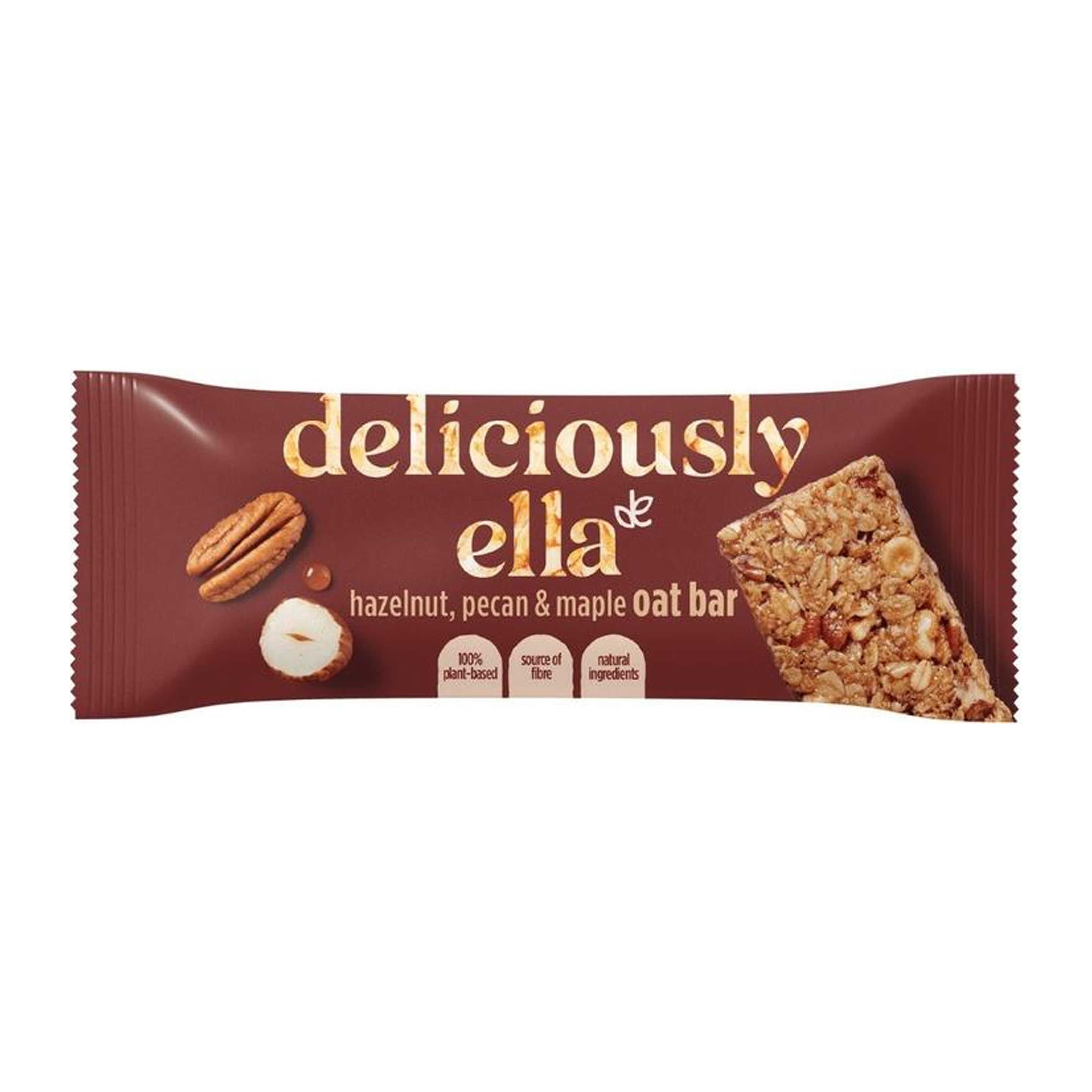 Deliciously Ella Hazelnut, Pecan and Maple Oat Bars