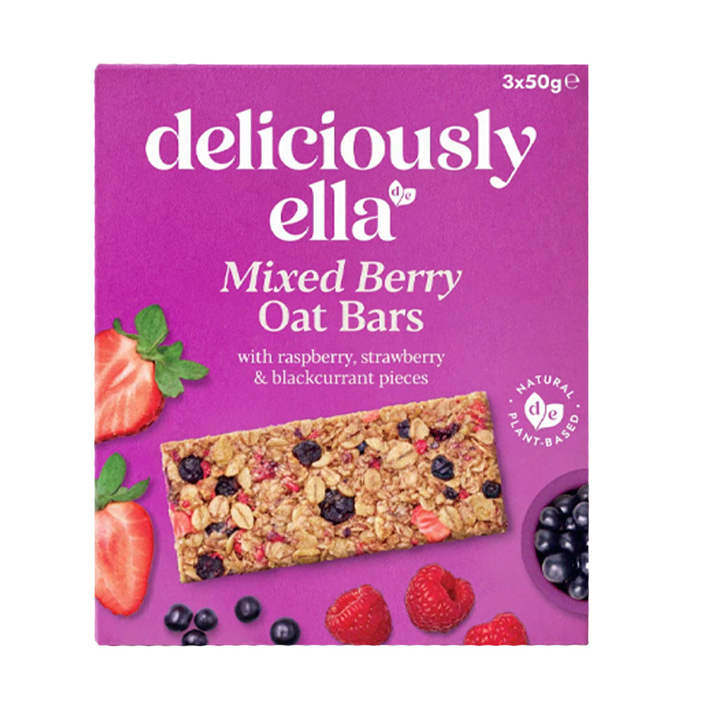 Deliciously Ella Mixed Berry Oat Bars