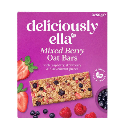 Deliciously Ella Mixed Berry Oat Bars
