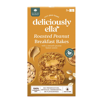 Deliciously Ella Roasted Peanut Breakfast Bakes