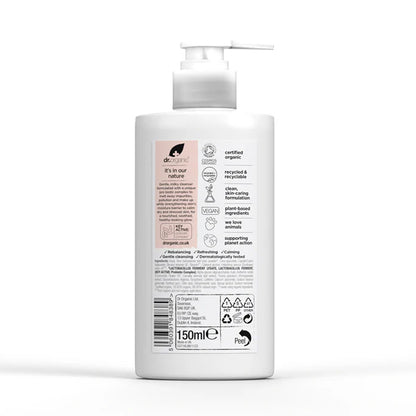 Dr. Organic Skin Calm Probiotic Cream Cleanser back 