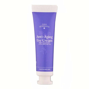 A tube of Dublin Herbalists Anti-Aging Eye Cream