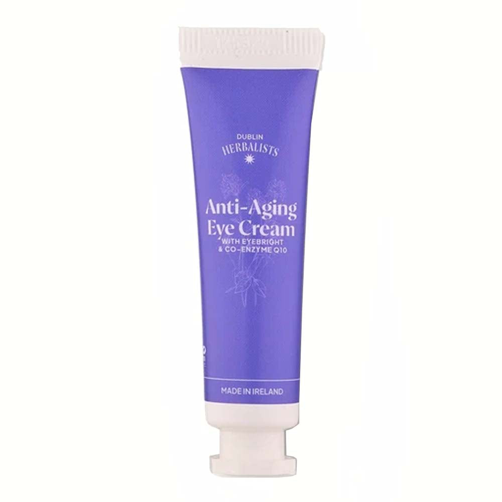 A tube of Dublin Herbalists Anti-Aging Eye Cream