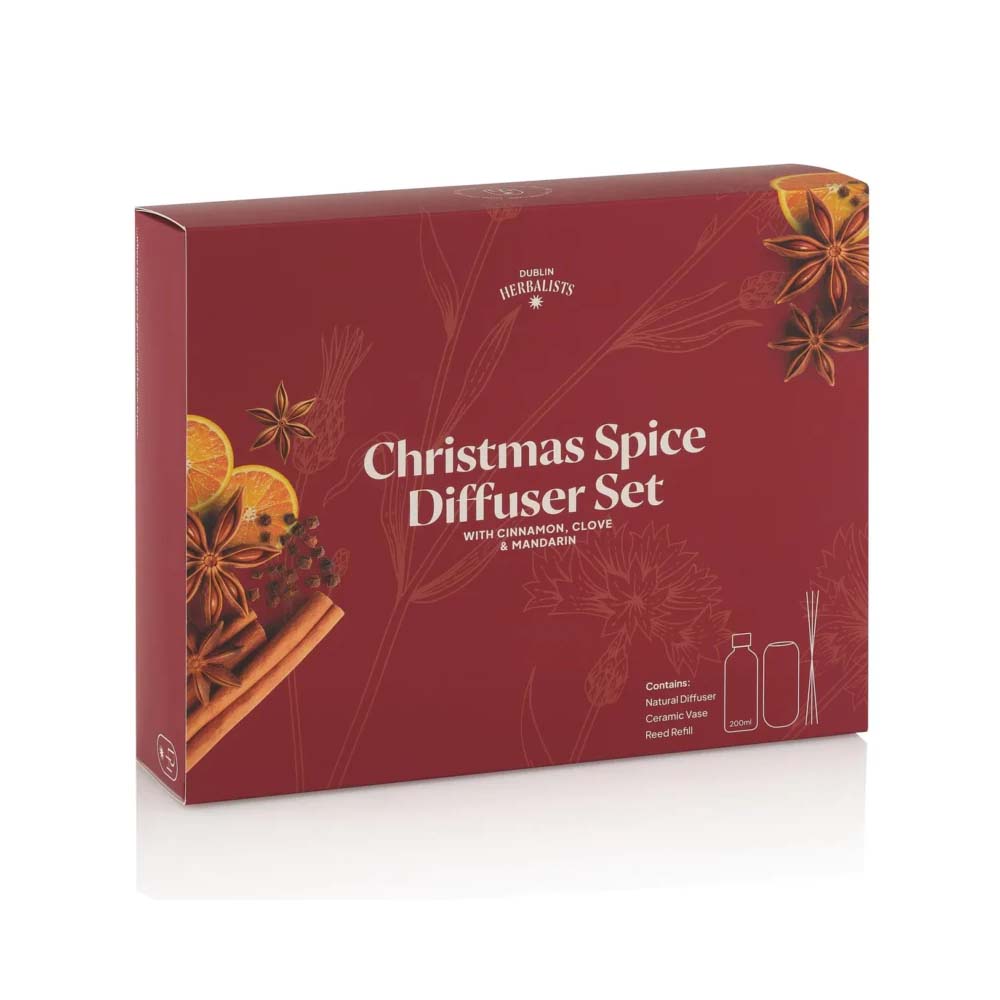 Dublin Herbalists Christmas Spice Diffuser Reed Set