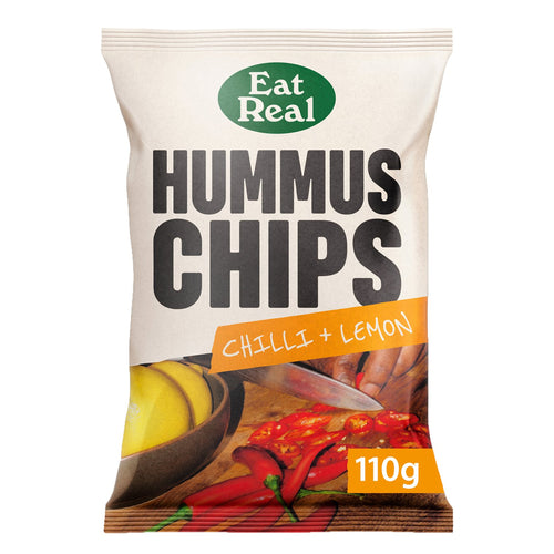 Eat Real Chilli &amp; Lemon Hummus Chips