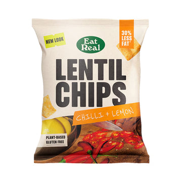 Eat Real Chilli &amp; Lemon Lentil Chips