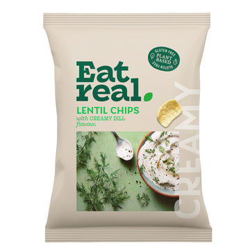 Eat Real Lentil Creamy Dill Chips