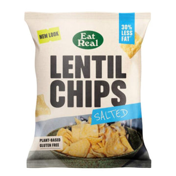 Eat Real Lentil Chips Salted