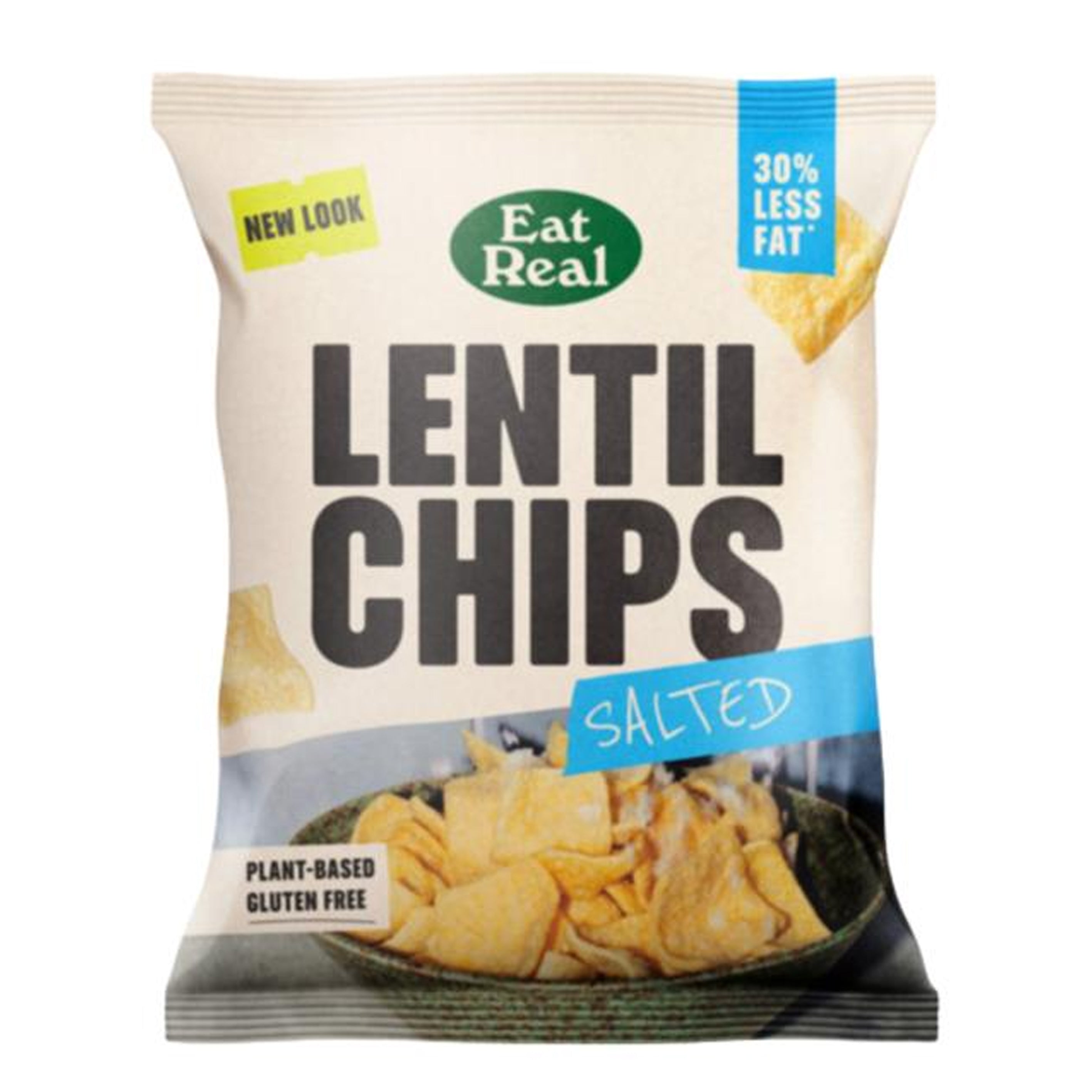 Eat Real Lentil Chips Salted