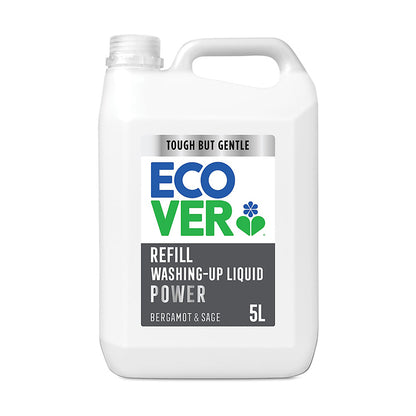 Ecover Refill Washing-Up Liquid Power 5L bottle