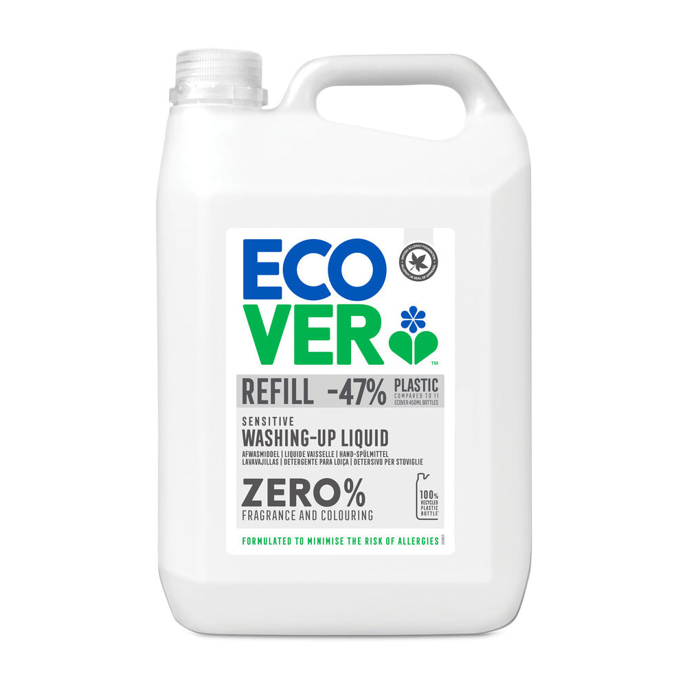 Ecover Zero Washing-Up Liquid Refill | Evergreen Healthfoods