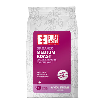 Equal Exchange Organic Medium Roast Coffee Beans