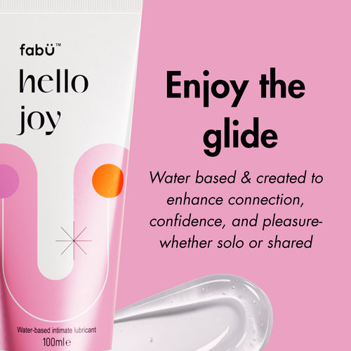 FabÜ Hello Joy Water-Based Intimate Lubricant