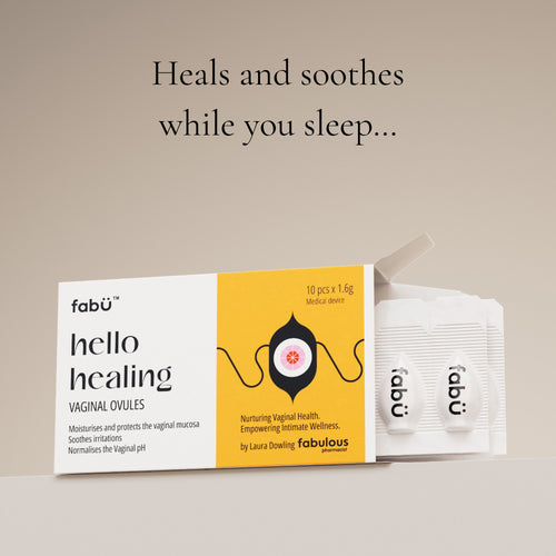 FabÜ Hello Healing Vaginal Ovules