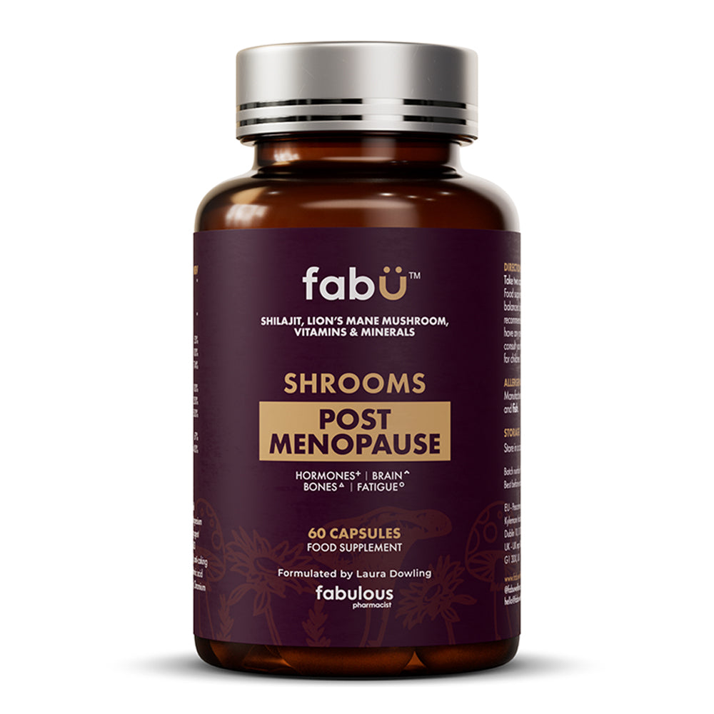 FabÜ Shrooms Post Menopause - Evergreen Healthfoods