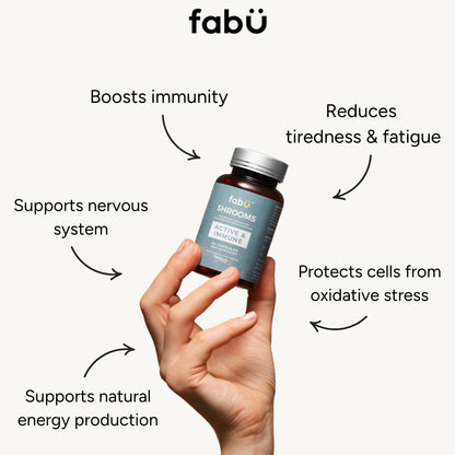 FabÜ Shrooms Active &amp; Immune