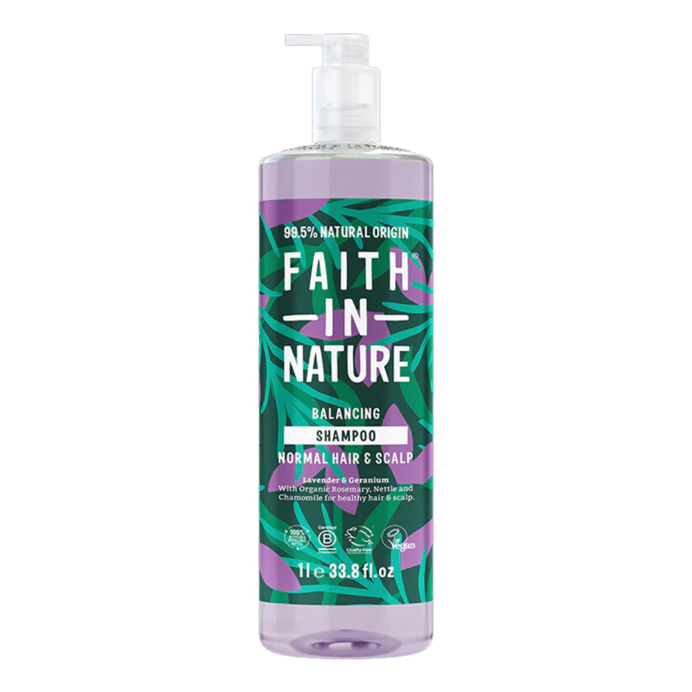 Faith In Nature Lavender &amp; Geranium Shampoo 1 Litre