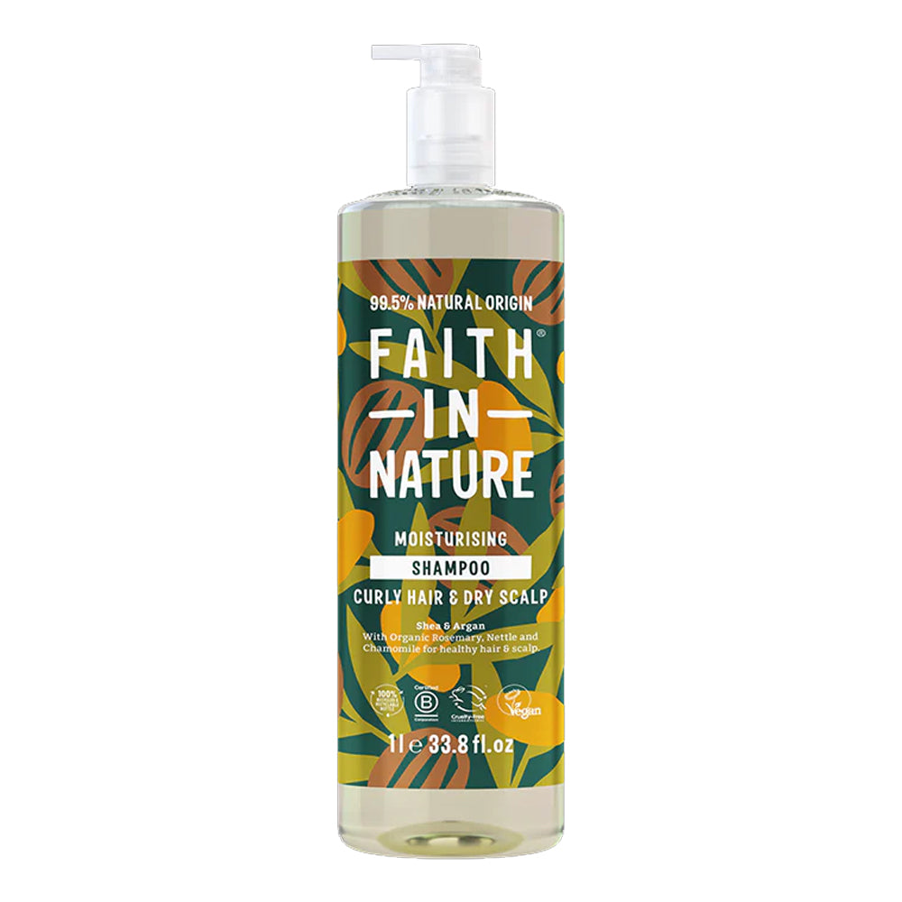 Faith In Nature Shea &amp; Argan Shampoo 1 Litre