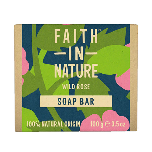 Faith In Nature Wild Rose Soap Bar