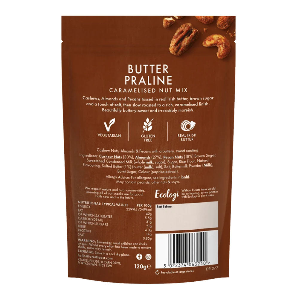 Forest Feast Butter Praline Caramelised Nut Mix