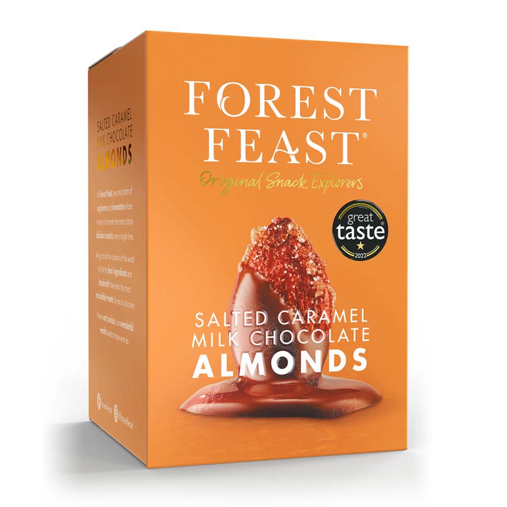 Forest Feast Salted Caramel Milk Chocolate Almonds