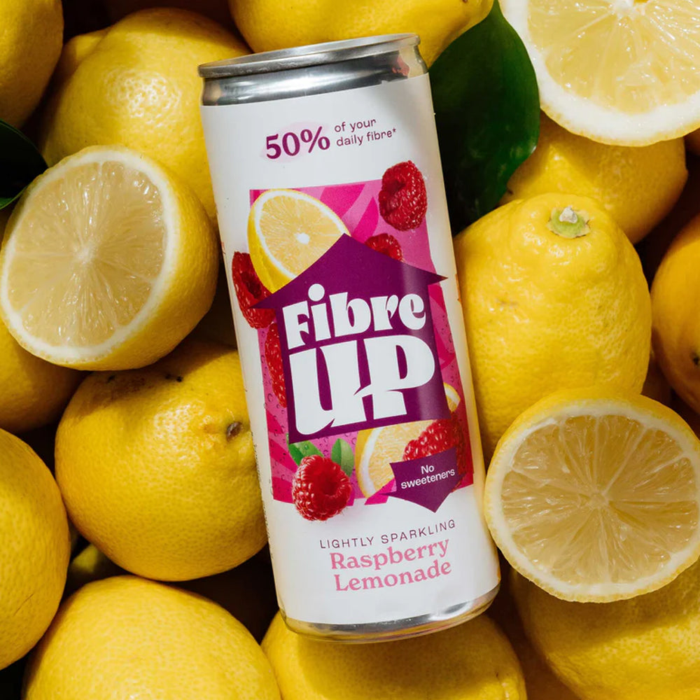 Fibre UP Raspberry Lemonade Sparkling Prebiotic Drink
