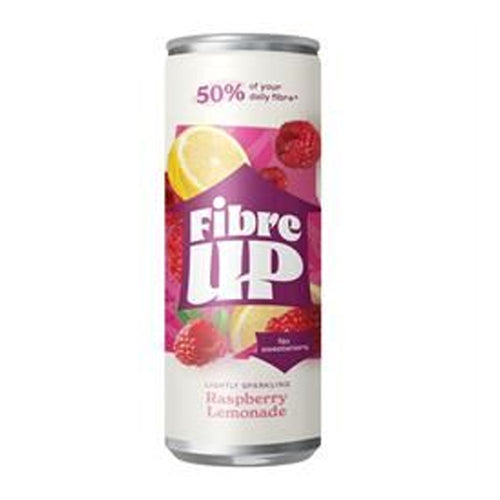Fibre UP Raspberry Lemonade Sparkling Prebiotic Drink