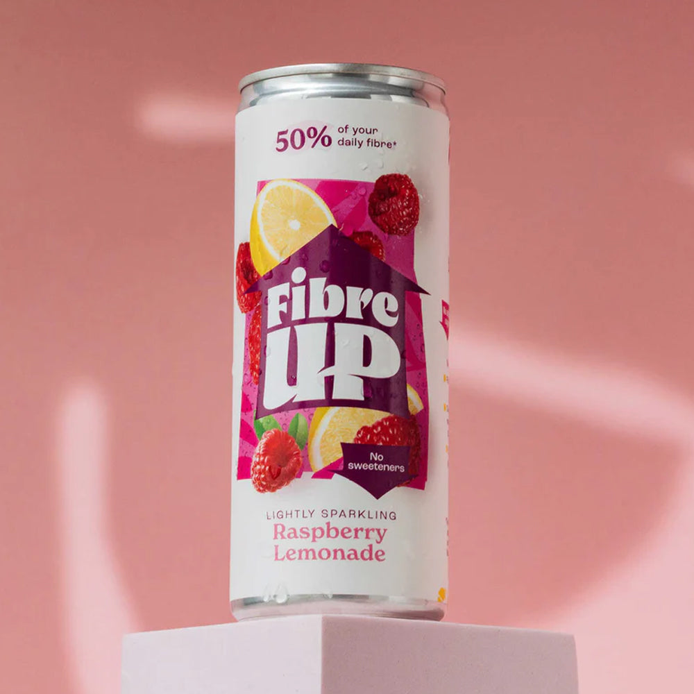 Fibre UP Raspberry Lemonade Sparkling Prebiotic Drink