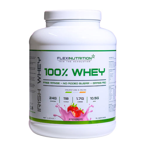 Flexi Nutrition Strawberry 100% Whey Protein