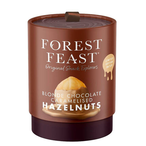 Forest Feast Blonde Chocolate Caramelised Hazelnuts