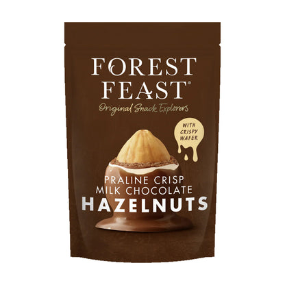 Forest Feast Praline Crisp Milk Chocolate Hazelnuts