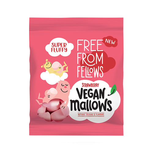 Free From Fellows Strawberry Vegan Mallows