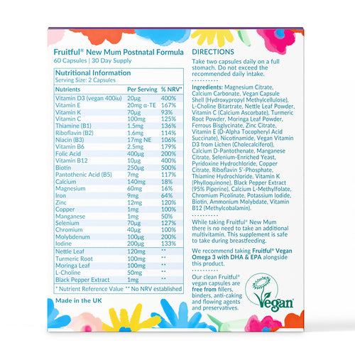 Fruitful New Mum Postnatal Formula