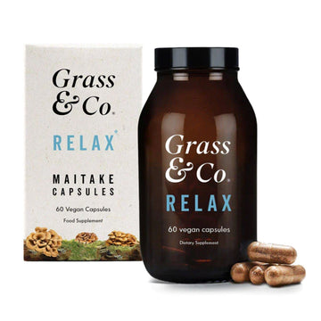 Grass &amp; Co Relax Maitake Mushroom Supplements