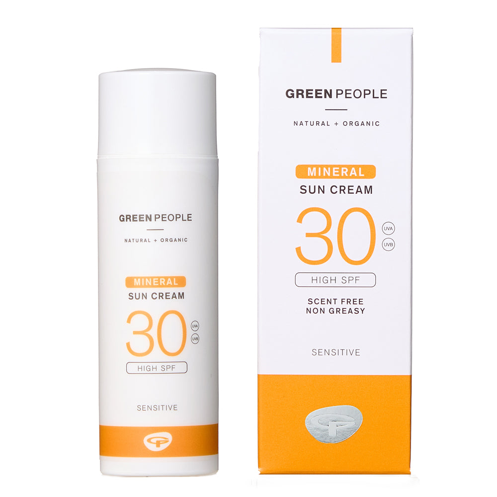 Green People Scent Free Mineral Sun Cream SPF 30