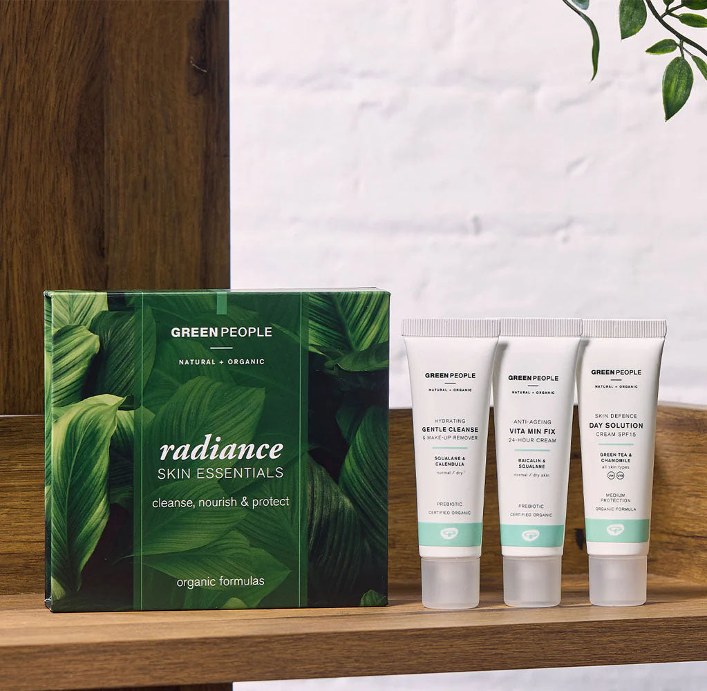 Green People Radiance Skin Essentials Kit