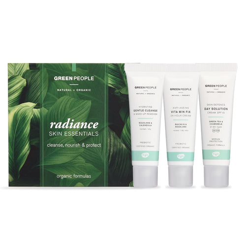 Green People Radiance Skin Essentials Kit