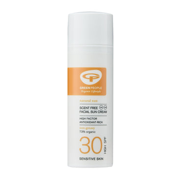 Green People Scent Free Facial Sun Lotion SPF 30