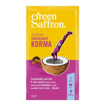 Green Saffron Indian Korma Spice Blend - 25g