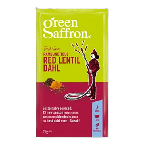 Green Saffron Indian Red Lentil Dahl Spice Mix - 25g