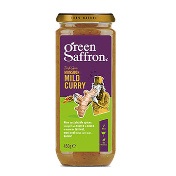 Green Saffron Mild Curry Sauce