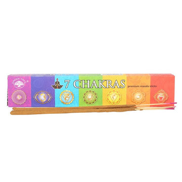 Green Tree 7 Chakra Premium Masala Incense Sticks