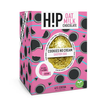 H!P Cookies No Cream Oat M!lk Chocolate Easter Egg